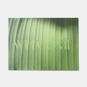 Banana Leaf Closeup Deurmat (Voorkant)