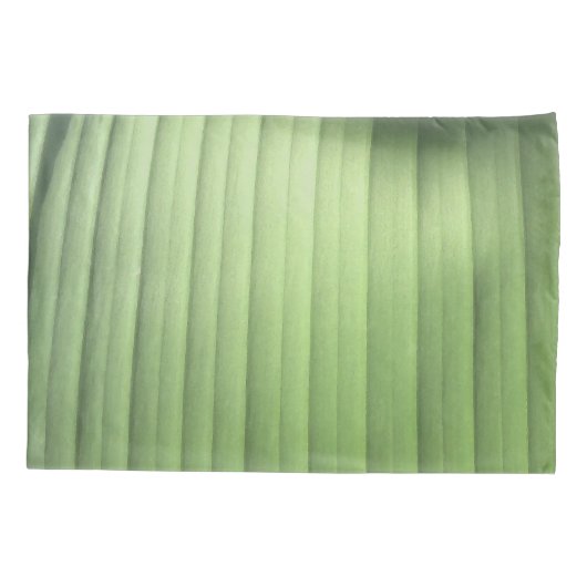 Banana Leaf Closeup Kussensloop (Achterkant-Links)