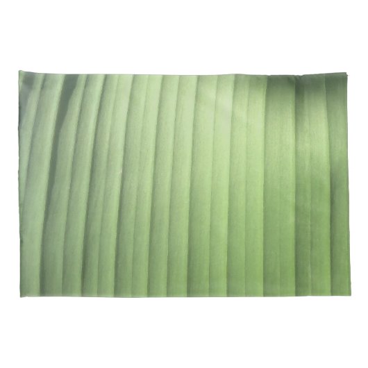 Banana Leaf Closeup Kussensloop (Achterkant-Rechts)