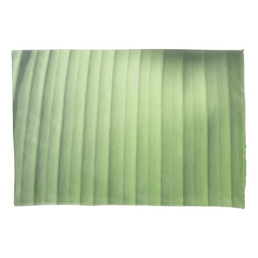 Banana Leaf Closeup Kussensloop (Voorkant-Links)