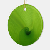 Banana Leaf Keramisch Ornament (Links)