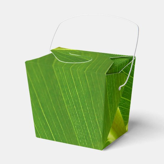 Banana Leaf Macro Bedankdoosjes (Voorkant Zijde)