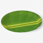 Banana Leaf Macro Papieren Bordje (Gekanteld)