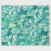 BANANA LEAF OERWOUD Green Tropical Cadeaupapier (Vlak)