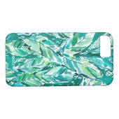 BANANA LEAF OERWOUD Green Tropical Case-Mate iPhone Case (Achterkant (Horizontaal))