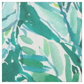 BANANA LEAF OERWOUD Green Tropical Stof (Close Up)