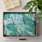 BANANA LEAF OERWOUD Green Tropical Tissuepapier (Geschenk)