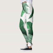 Banana Leaf Print Leggings (Links)
