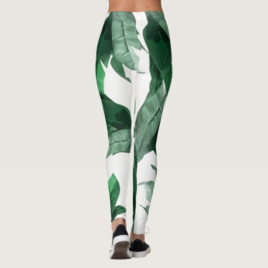Banana Leaf Print Leggings 2 (Achterkant)