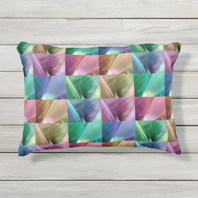 Banana Leaf Quilt Buitenkussen (Voorkant)