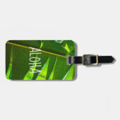 Banana Leaves, Mc Bryde Garden, Kauai, Hawaii-Aloh Bagagelabel (Voorkant horizontaal)