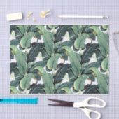 Banana Leaves Palm Tropical 10lb Weefselpapier Tissuepapier (Craft)