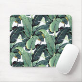 Banana Leaves Palm Tropical Mousepad Muismat (Met muis)