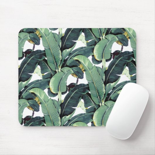 Banana Leaves Palm Tropical Mousepad Muismat (Met muis)