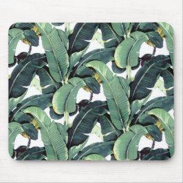 Banana Leaves Palm Tropical Mousepad Muismat