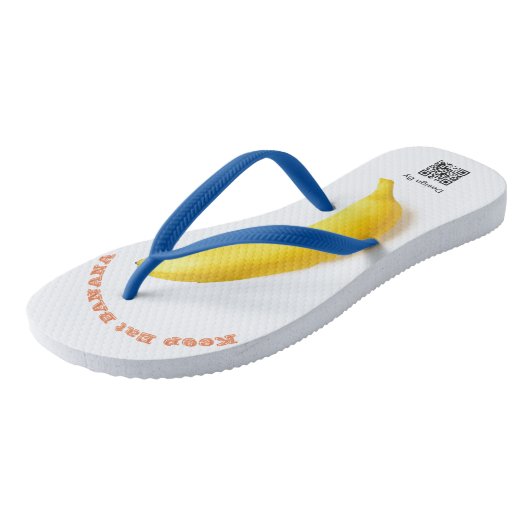 Banana Loever ビーチサンダル Teenslippers (Schuin)