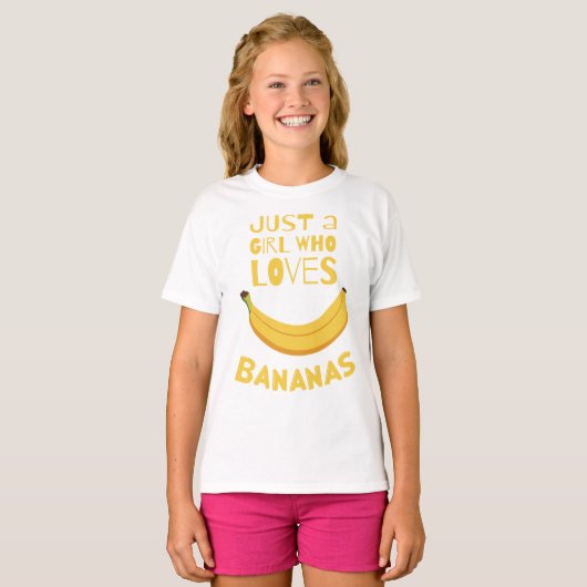 Banana Love T-shirt (Voorkant volledig)