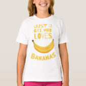 Banana Love T-shirt (Voorkant)