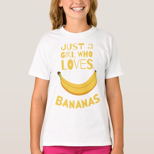 Banana Love T-shirt (Voorkant)
