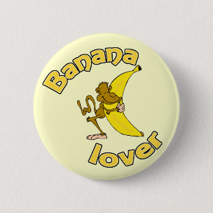 Banana Lover Button