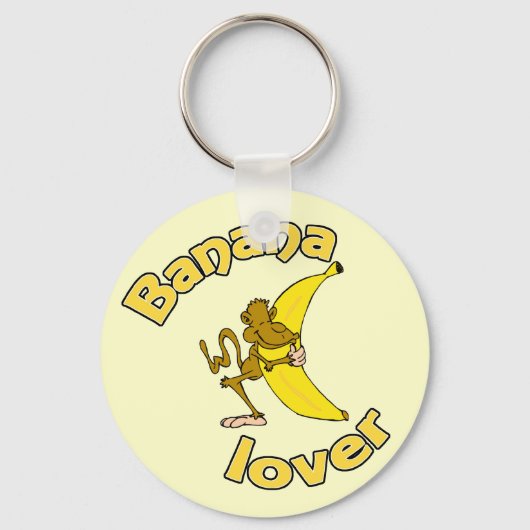 Banana Lover Sleutelhanger (Voorkant)