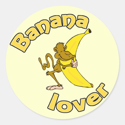 Banana Lover Stickers (Voorkant)