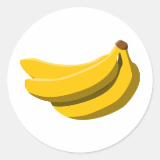 Banana Madness! Ronde Sticker