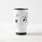 Banana Man Funny Cartoon Travel Mug Reisbeker (Center)