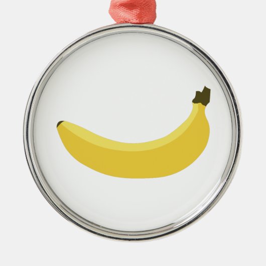 BANANA METALEN ORNAMENT (Voorkant)