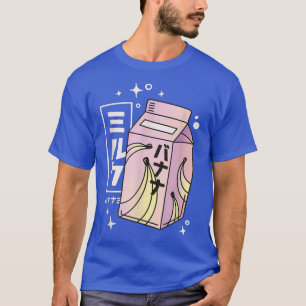 Banana Milk Anime E-girl Kawaii Clothes Japans A T-shirt