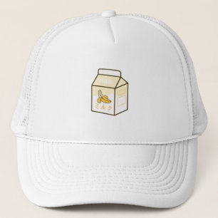 Banana Milk Kawaii Retro Japanse Banana Koeien Trucker Pet