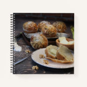 Banana Muffin Notebook Notitieboek (Voorkant)