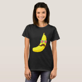 Banana Mustache Sunbril Summer Vacation Tropic T-shirt (Voorkant volledig)