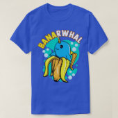 Banana Narwhal Banarwhal Funny Food Creaters T-shirt (Design voorkant)