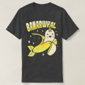 Banana Narwhal Design for Kids and Donut Lovers T-shirt (Design voorkant)