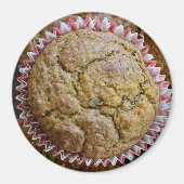 Banana Nut Muffin Food Magnet (Voorkant)
