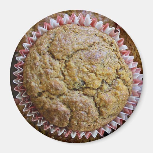 Banana Nut Muffin Food Magnet (Voorkant)