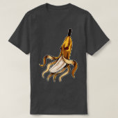 Banana Octopus Underwater Vitaminen T-shirt (Design voorkant)