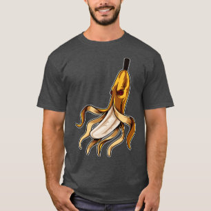 Banana Octopus Underwater Vitaminen T-shirt