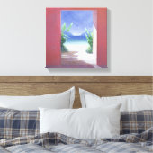 Banana Palms 2005 Canvas Afdruk (Insitu (Slaapkamer))