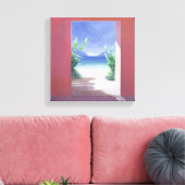 Banana Palms 2005 Canvas Afdruk (Insitu (Woonkamer))