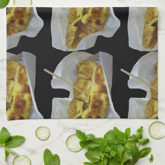 Banana Pancake [Roti Kluai Khai] Theedoek (Gevouwen)