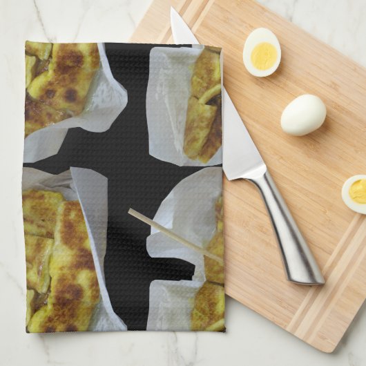 Banana Pancake [Roti Kluai Khai] Theedoek (Quarter Fold)