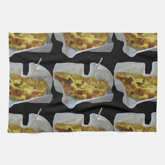 Banana Pancake [Roti Kluai Khai] Theedoek (Horizontaal)