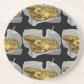 Banana Pancake [Roti Kluai Khai] Zandsteen Onderzetter (Voorkant)