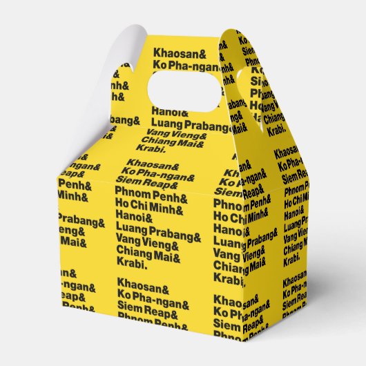 Banana Pancake Trail/Circuit Bedankdoosjes (Achterkant)