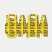 Banana Pancake Trail/Circuit Bedankdoosjes (Uitgevouwen)