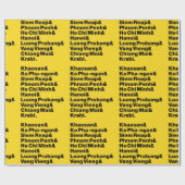 Banana Pancake Trail/Circuit Cadeaupapier (Vlak)