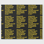 Banana Pancake Trail/Circuit Cadeaupapier (Vlak)