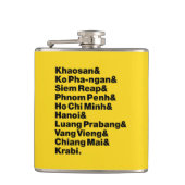 Banana Pancake Trail/Circuit Heupfles (Voorkant)